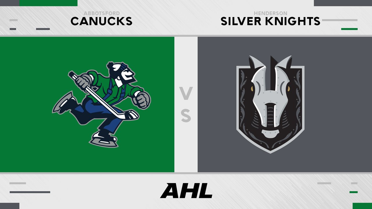 Abbotsford Canucks vs Henderson Silver Knights poster