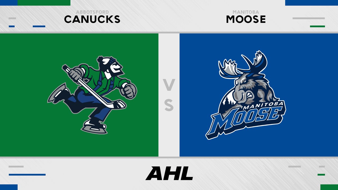 Abbotsford Canucks vs Manitoba Moose poster