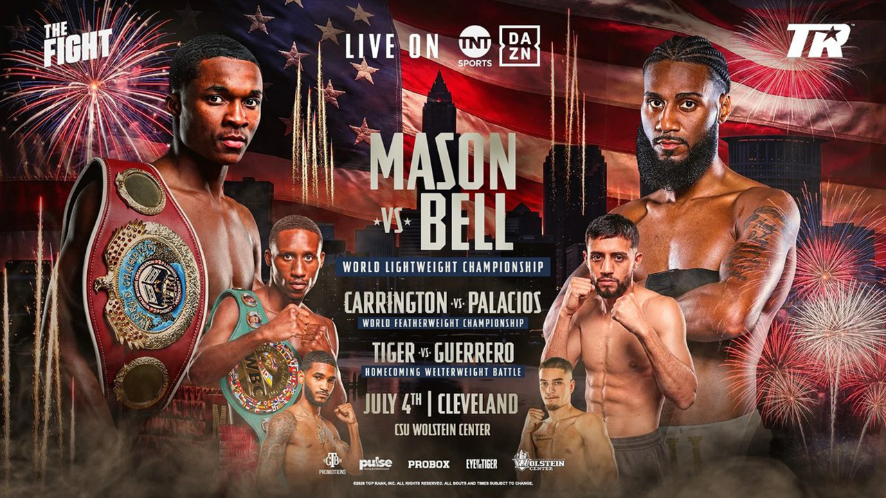 Abdullah Mason vs Albert Bell poster