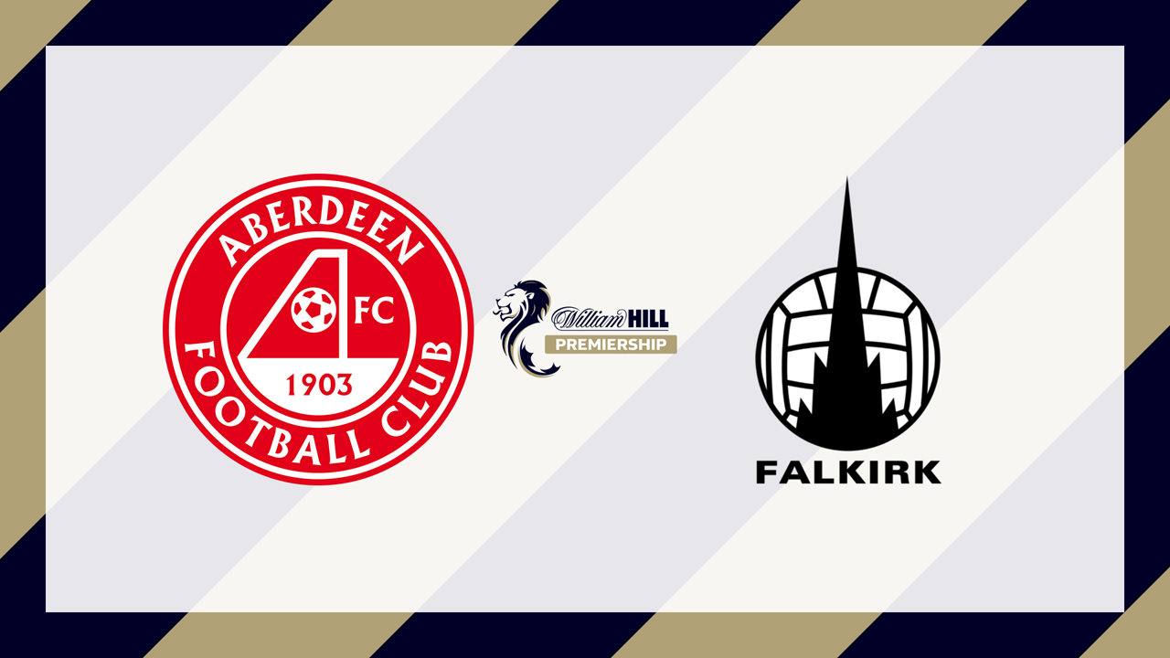 Aberdeen vs Falkirk poster