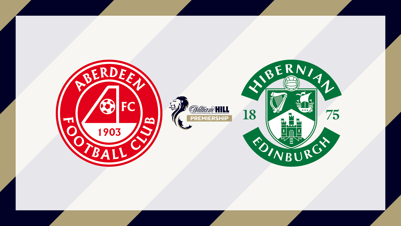 Aberdeen vs Hibernian poster