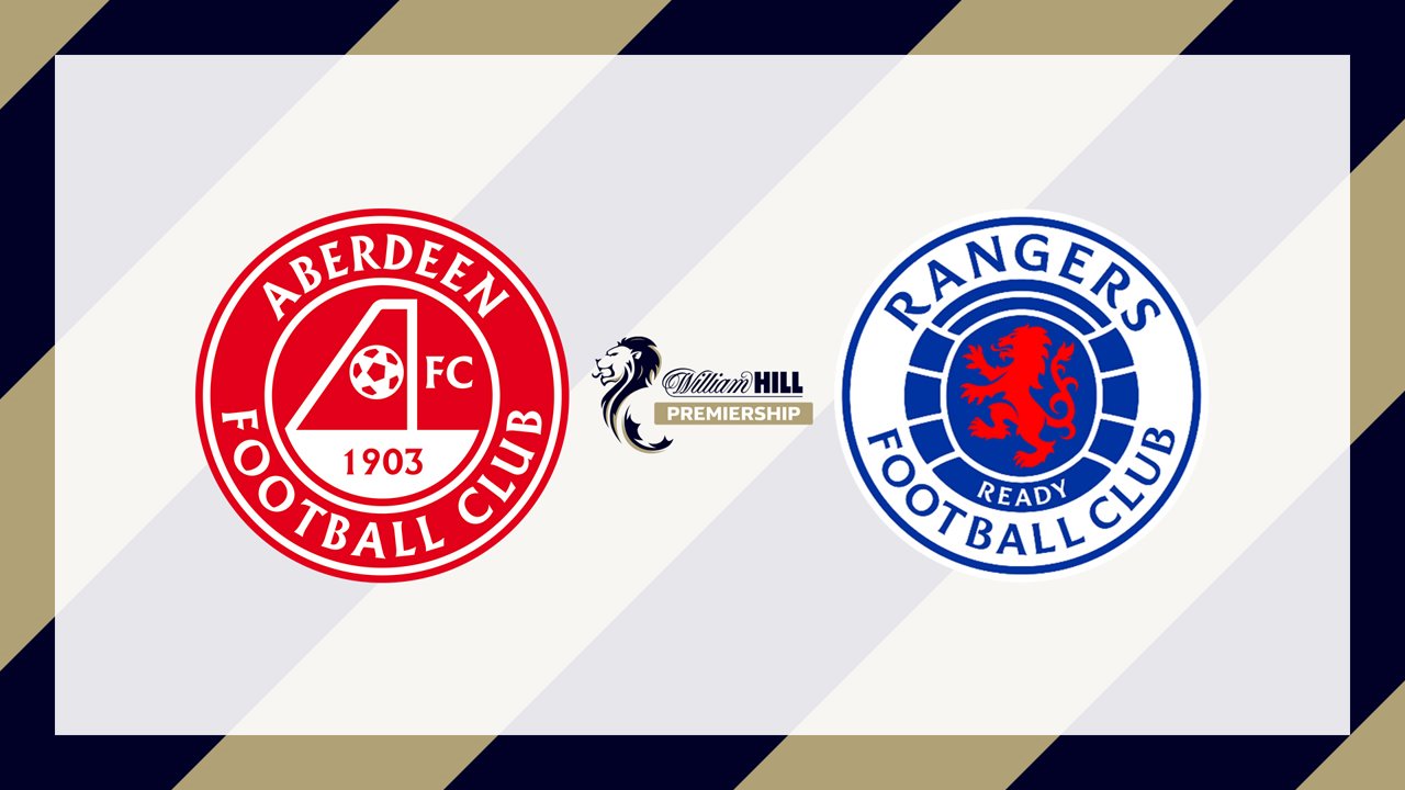 Aberdeen vs Rangers poster