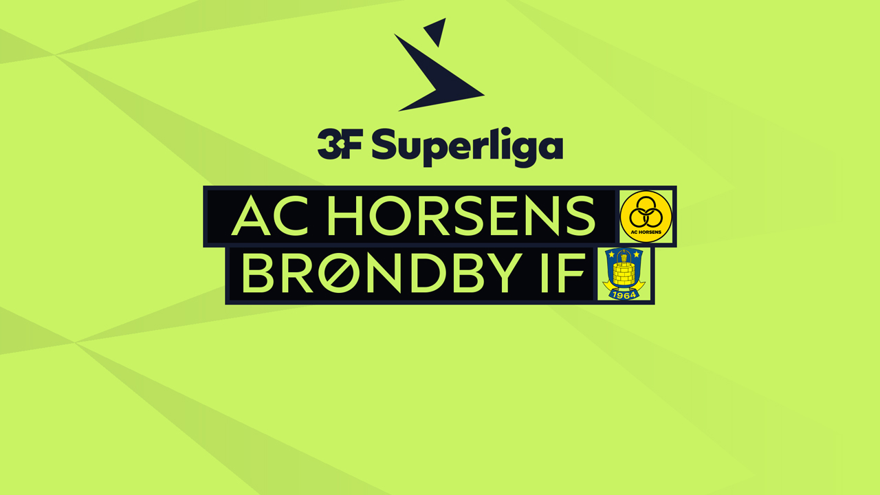 AC Horsens vs Brøndby poster
