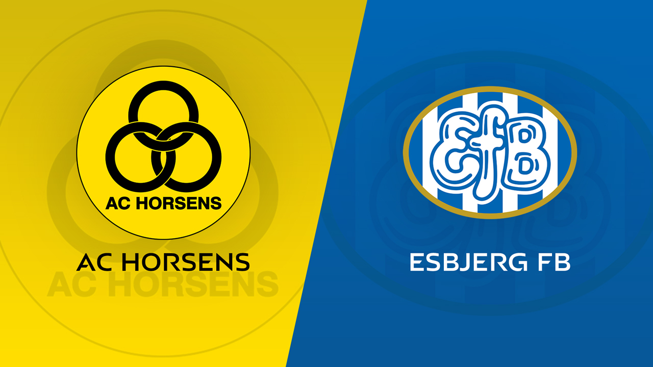 AC Horsens vs Esbjerg poster