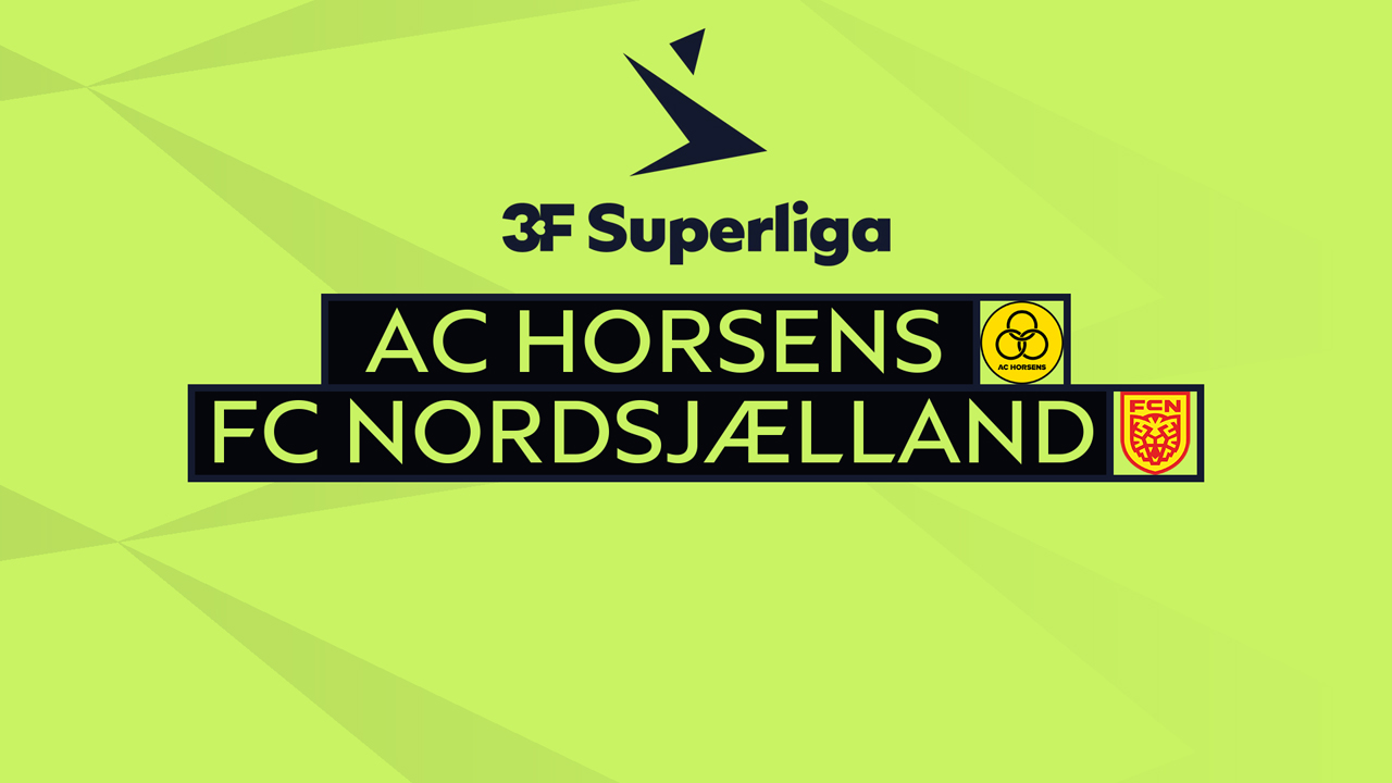 AC Horsens vs FC Nordsjælland poster