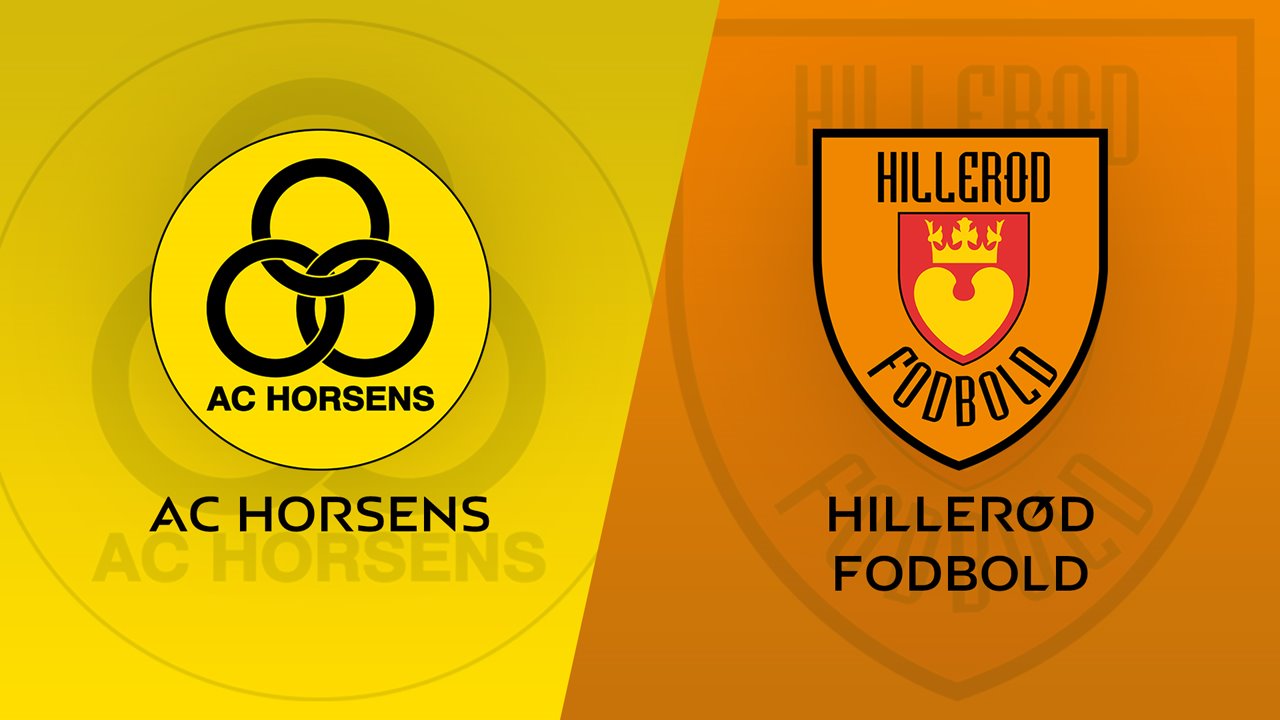 AC Horsens vs Hillerød poster