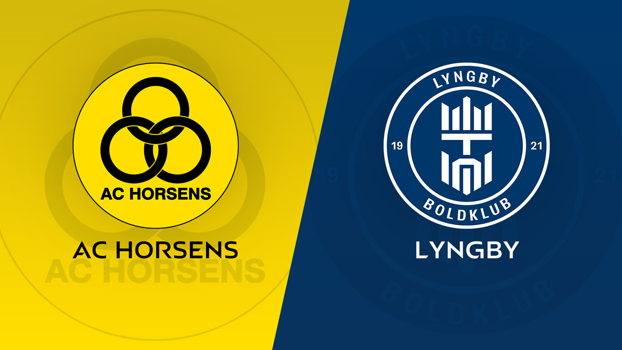 AC Horsens vs Lyngby poster