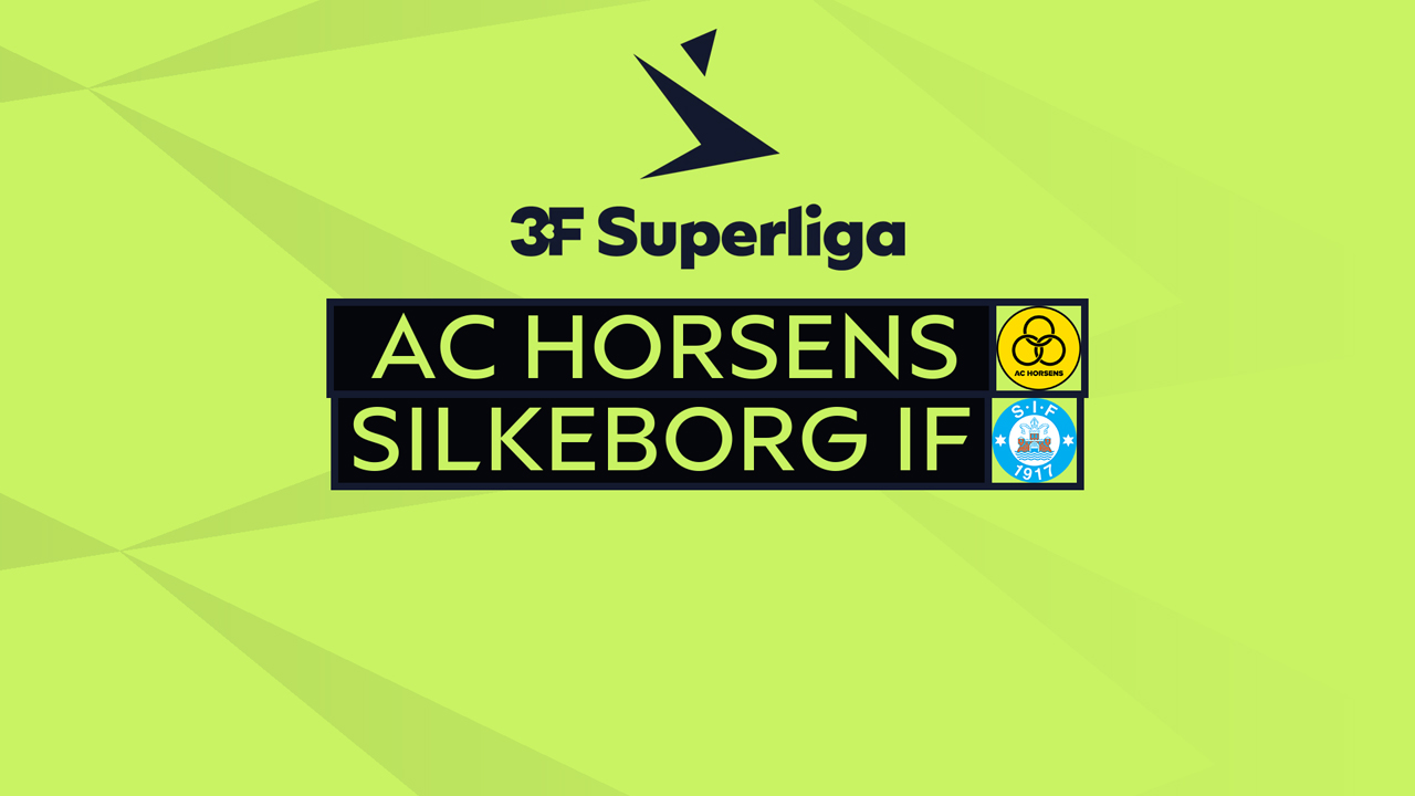 AC Horsens vs Silkeborg IF poster