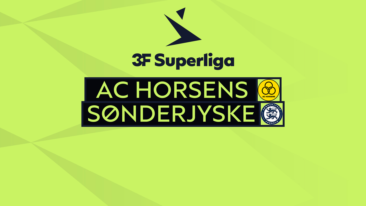 AC Horsens vs Sønderjyske poster