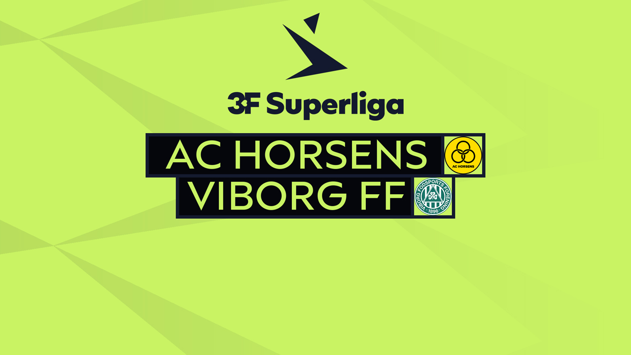AC Horsens vs Viborg poster