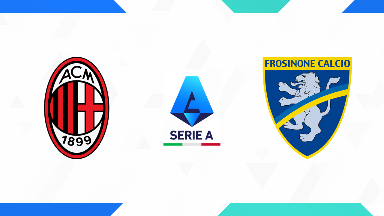 AC Milan vs Frosinone poster