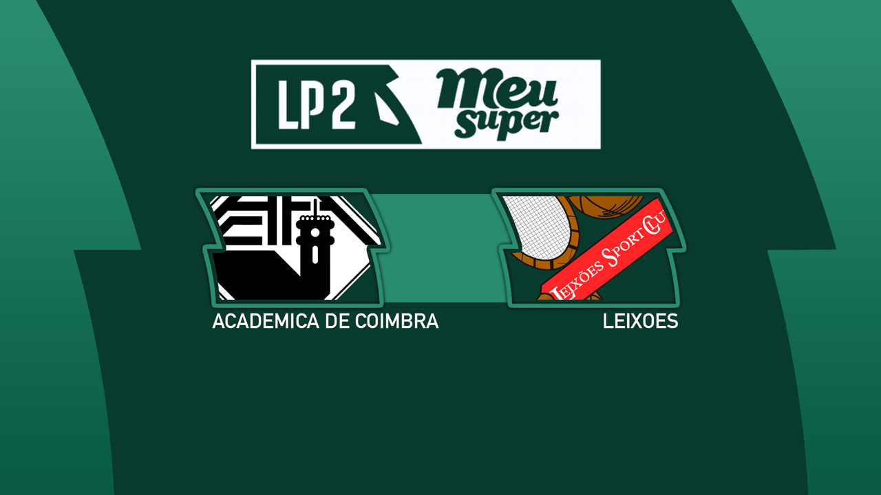Académica de Coimbra vs Leixões poster