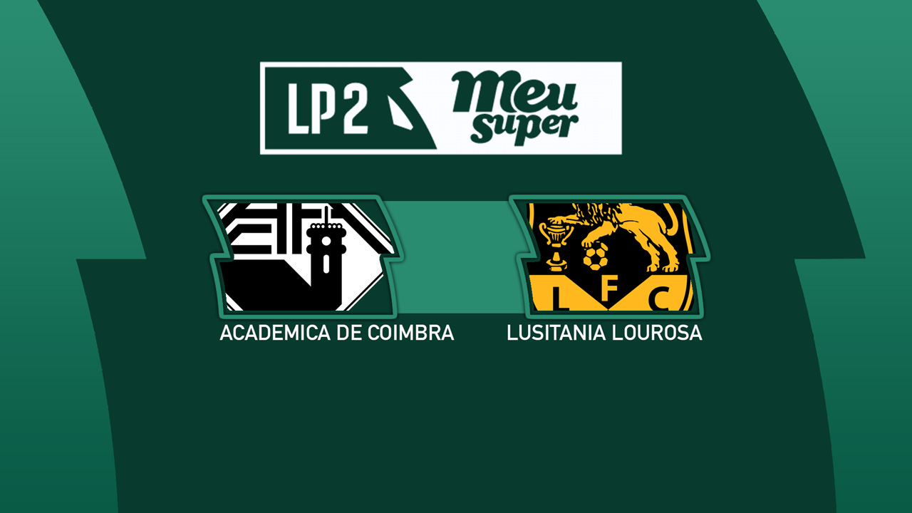 Académica de Coimbra vs Lusitânia Lourosa poster