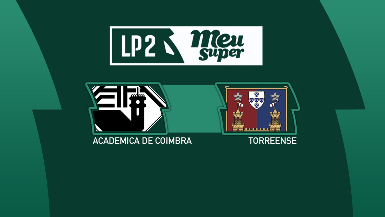 Académica de Coimbra vs Torreense poster