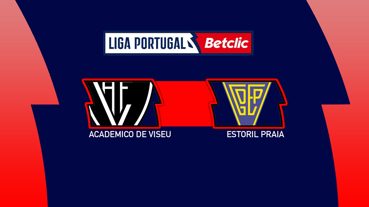 Académico de Viseu vs Estoril Praia poster