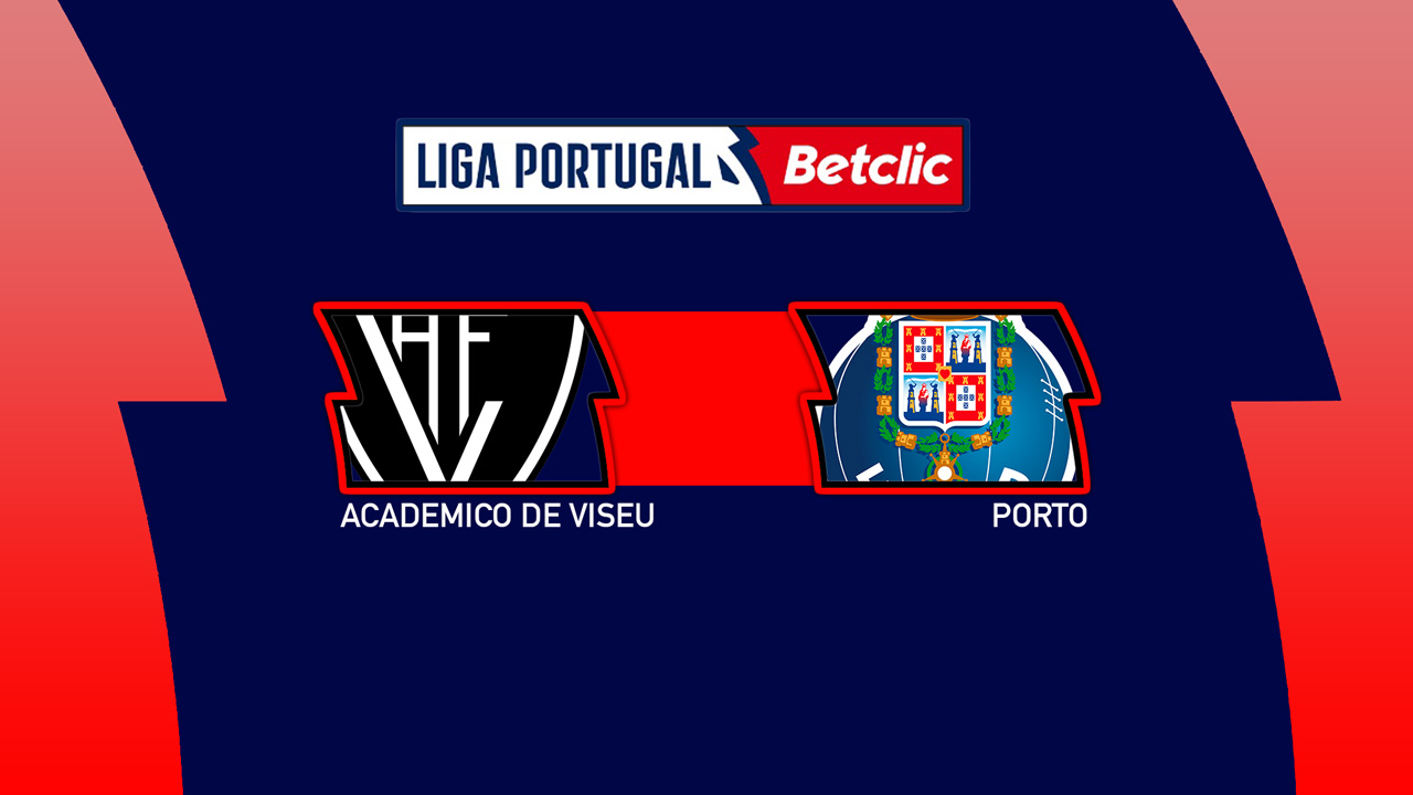 Académico de Viseu vs Porto poster