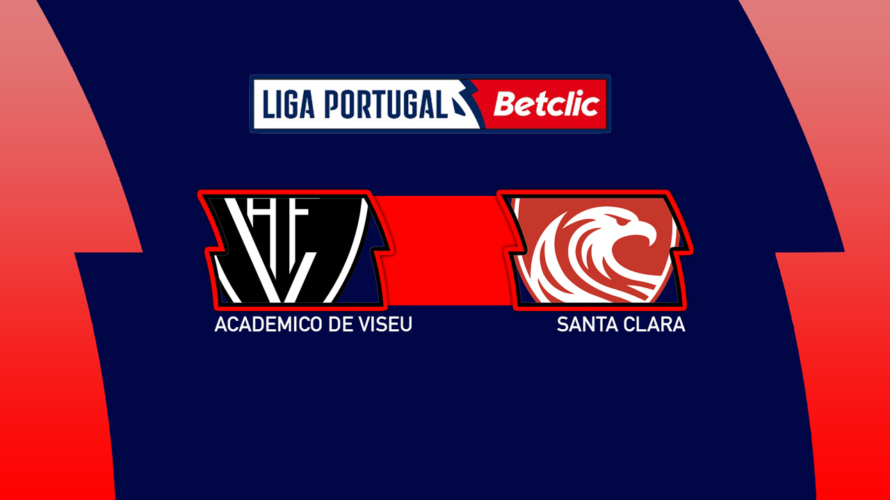 Académico de Viseu vs Santa Clara poster