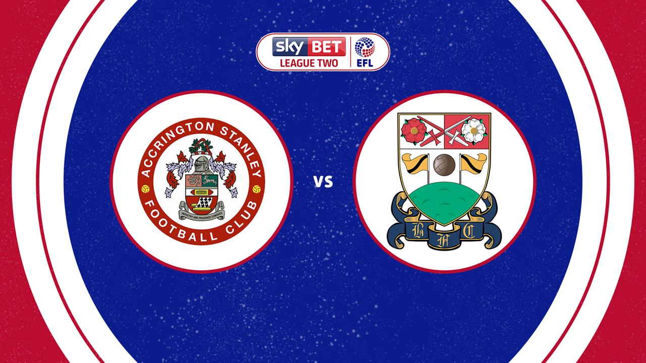 Accrington Stanley vs Barnet poster
