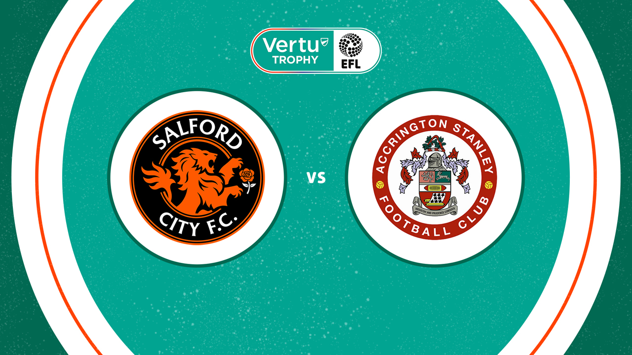 Accrington Stanley vs Salford City poster