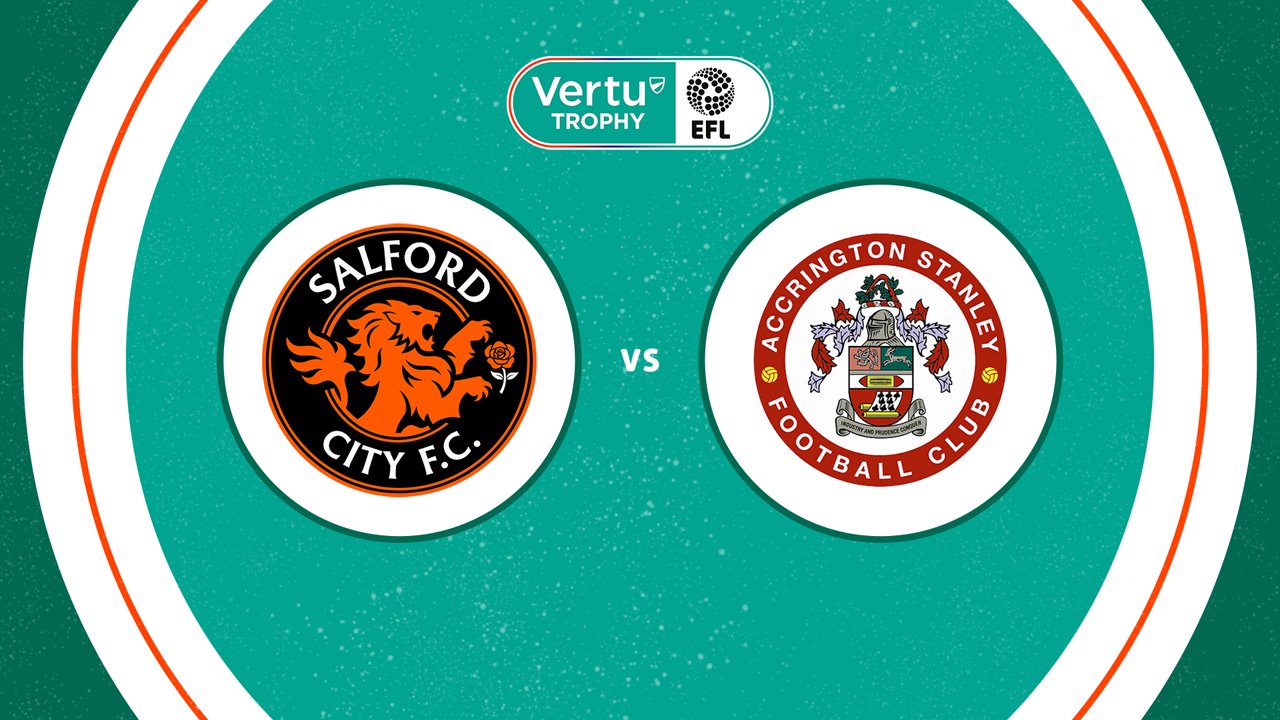 Accrington Stanley vs Salford City poster