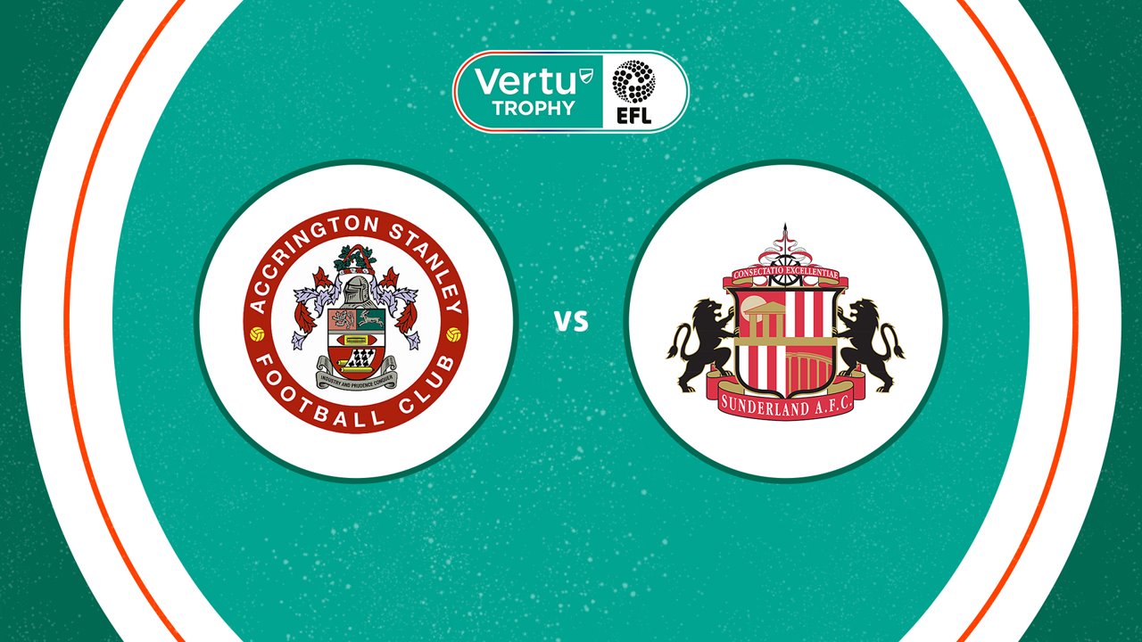 Accrington Stanley vs Sunderland U21 poster
