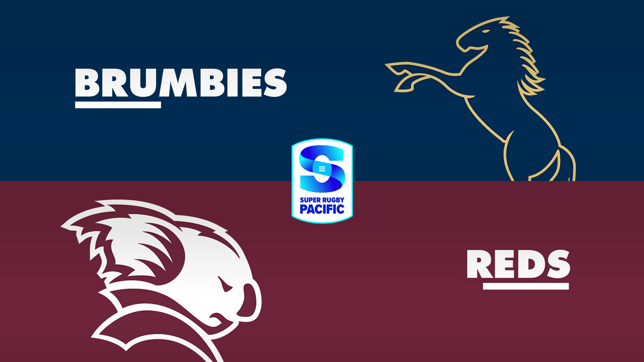 ACT Brumbies vs Queensland Reds poster