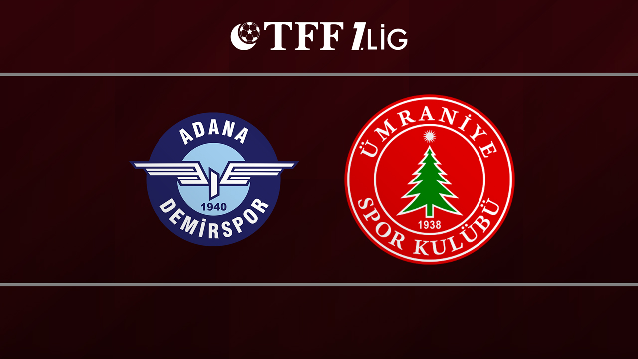 Adana Demirspor vs Ümraniyespor poster