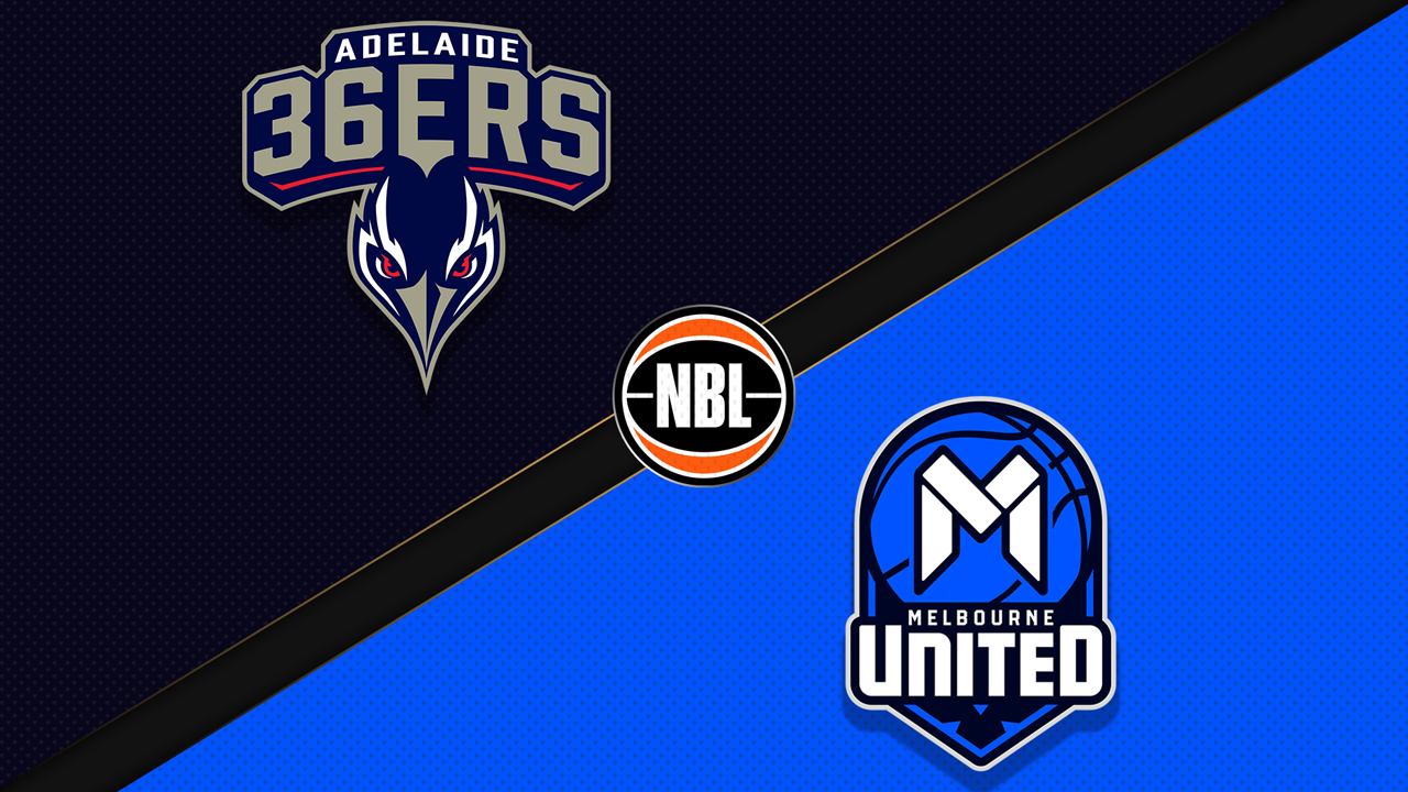 Adelaide 36ers vs Melbourne United poster