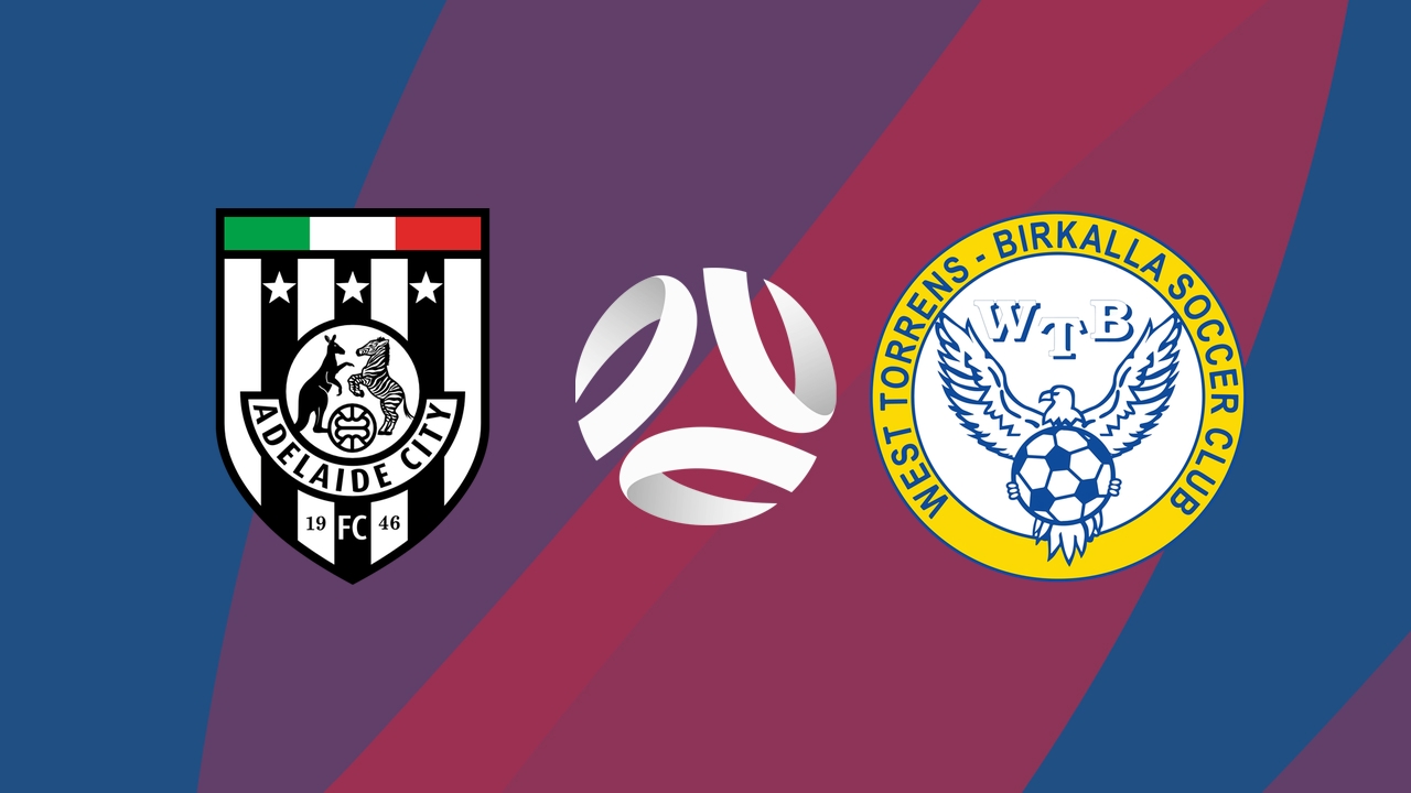 Adelaide City vs West Torrens Birkalla poster