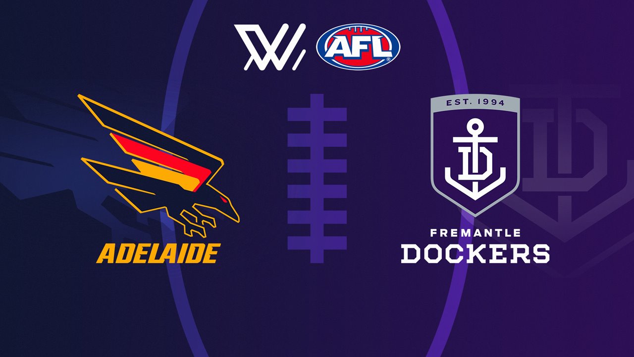 Adelaide Crows Women vs Fremantle Dockers Women poster