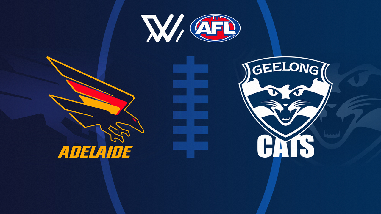 Adelaide Crows Women vs Geelong Cats Women poster