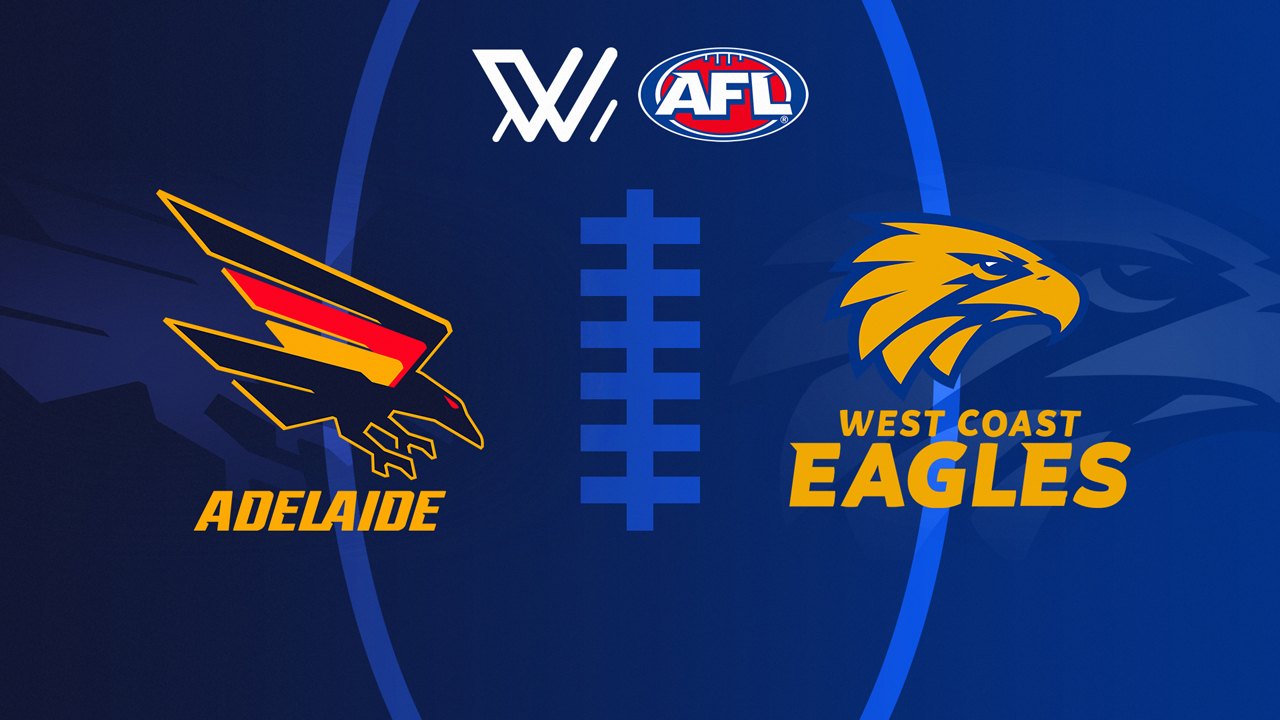 Adelaide Crows Women vs West Coast Eagles Women poster