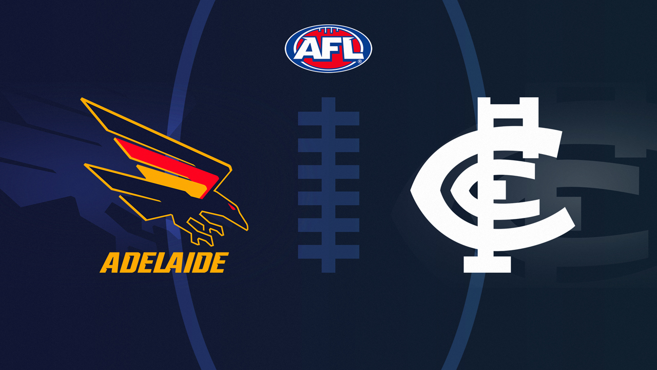Adelaide Football Club vs Carlton Football Club poster