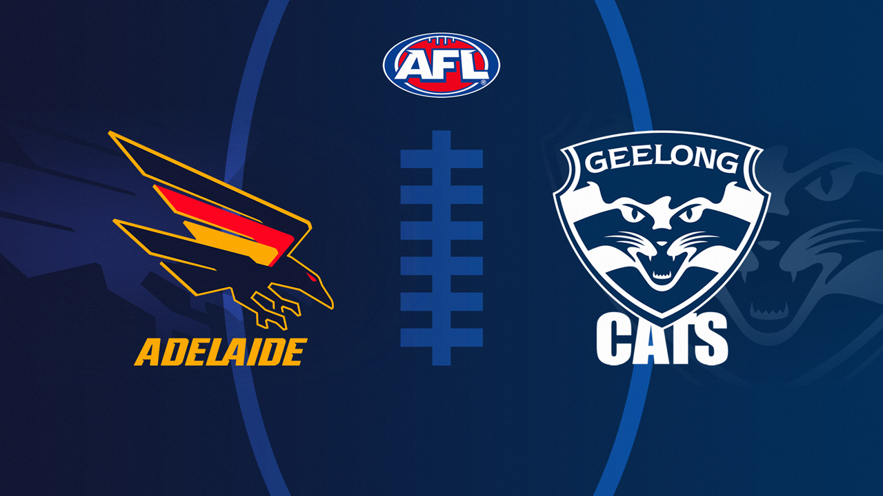Adelaide Football Club vs Geelong Football Club poster