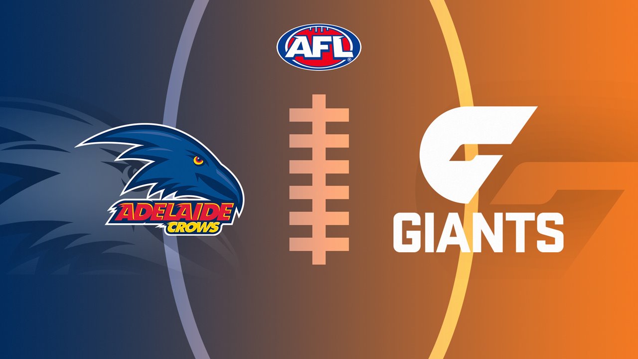 Adelaide Football Club vs Greater Western Sydney Giants poster