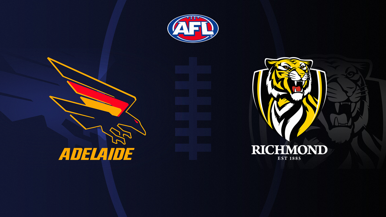 Adelaide Football Club vs Richmond Football Club poster