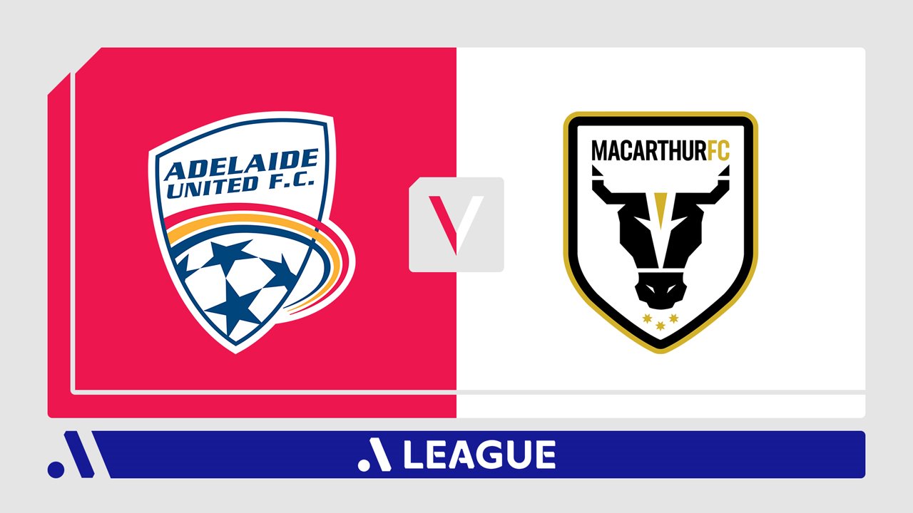 Adelaide United vs Macarthur FC poster