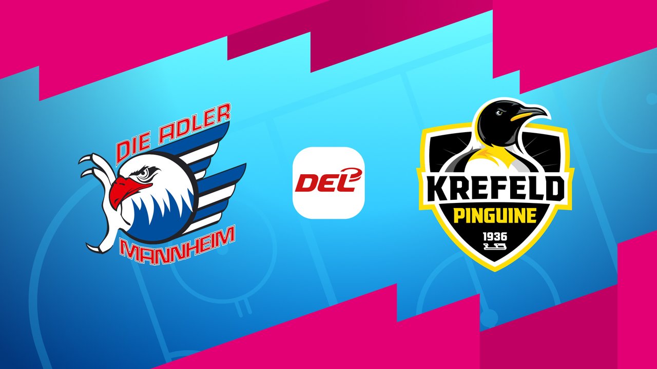 Adler Mannheim vs Krefeld Pinguine poster