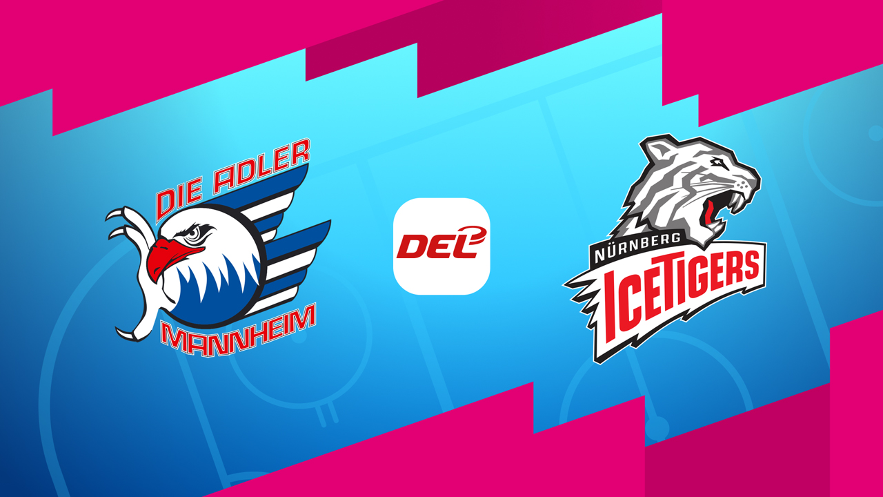 Adler Mannheim vs Nürnberg Ice Tigers poster