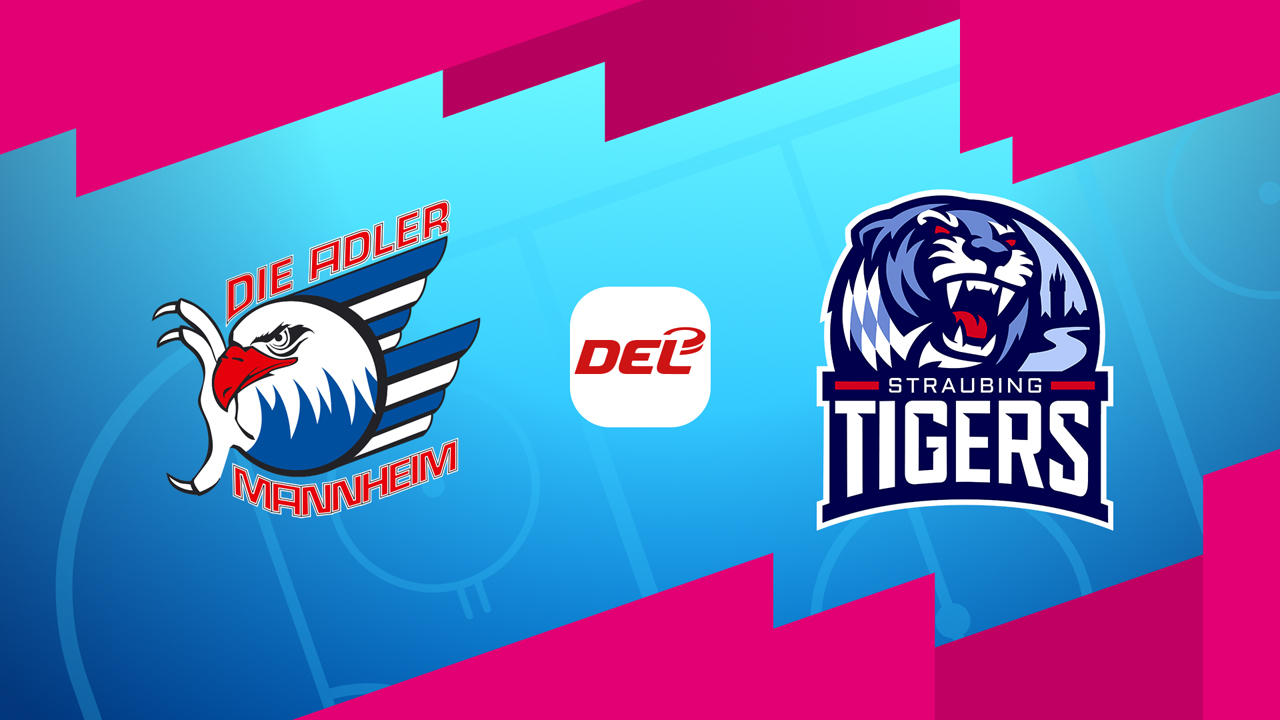 Adler Mannheim vs Straubing Tigers poster
