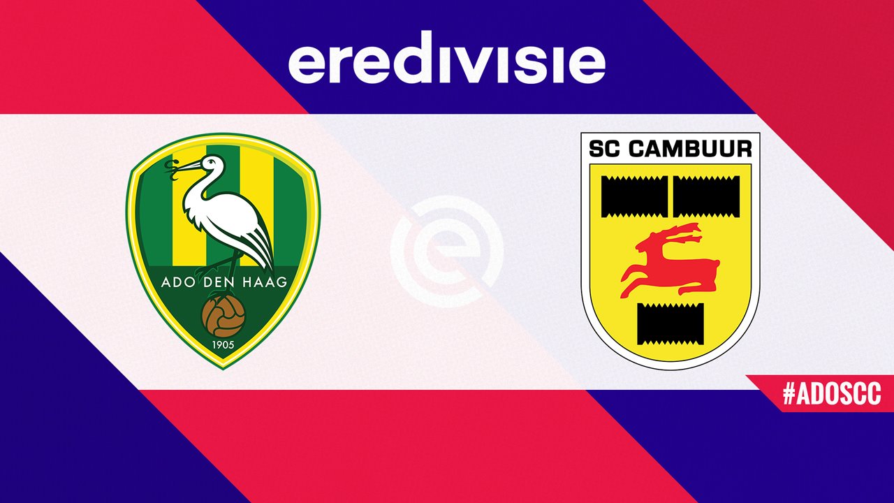 ADO Den Haag vs Cambuur poster