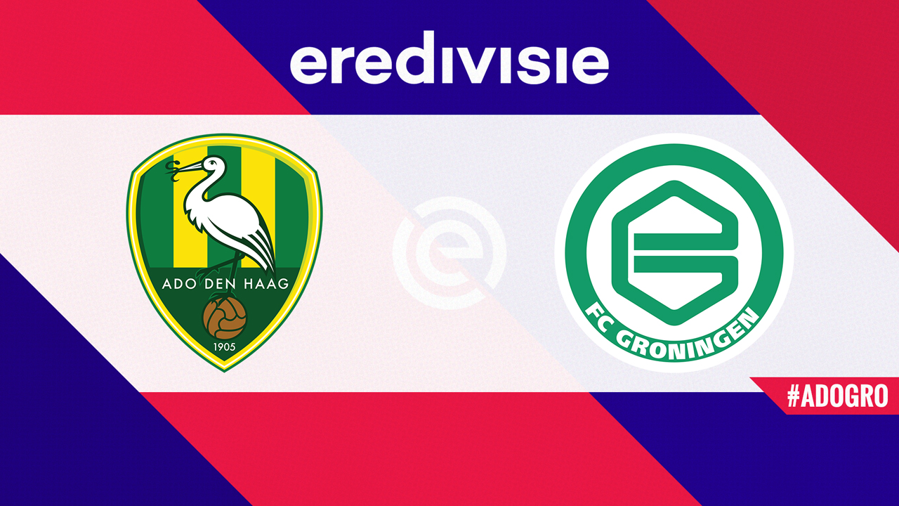 ADO Den Haag vs Groningen poster