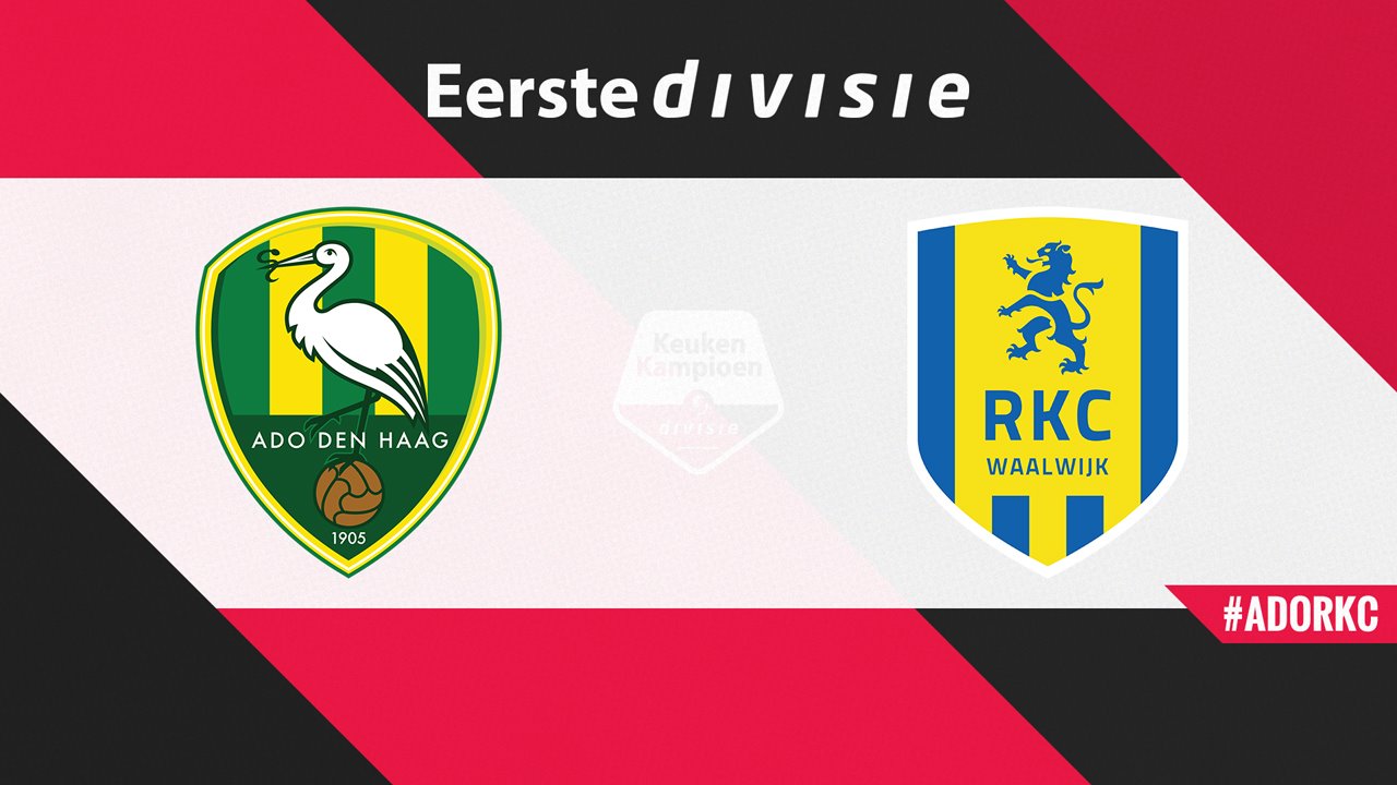 ADO Den Haag vs RKC Waalwijk poster