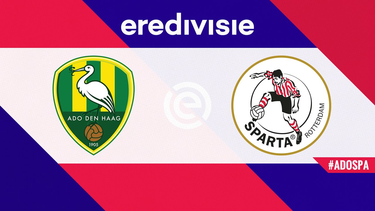 ADO Den Haag vs Sparta Rotterdam poster