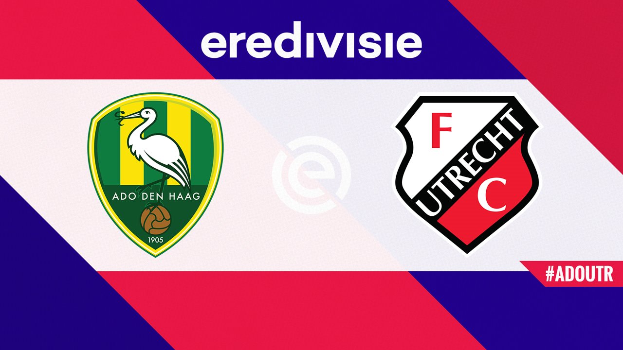 ADO Den Haag vs Utrecht poster