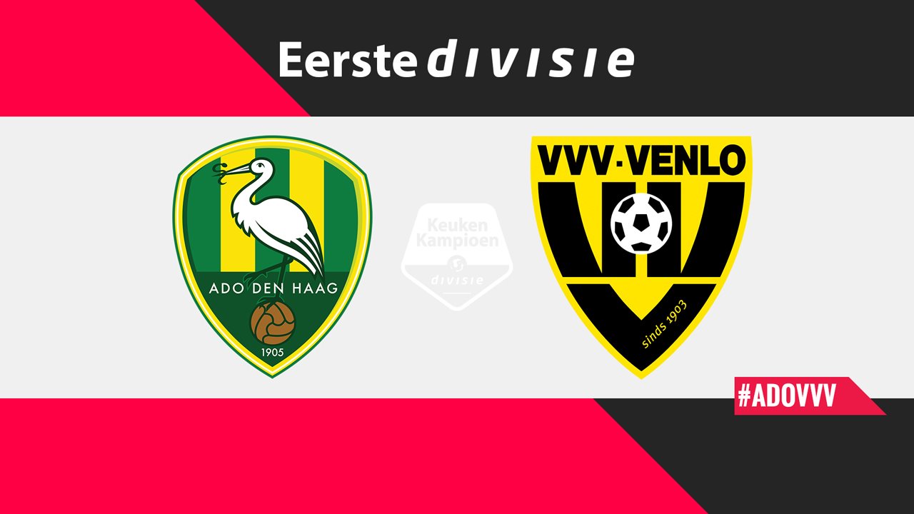 ADO Den Haag vs VVV-Venlo poster