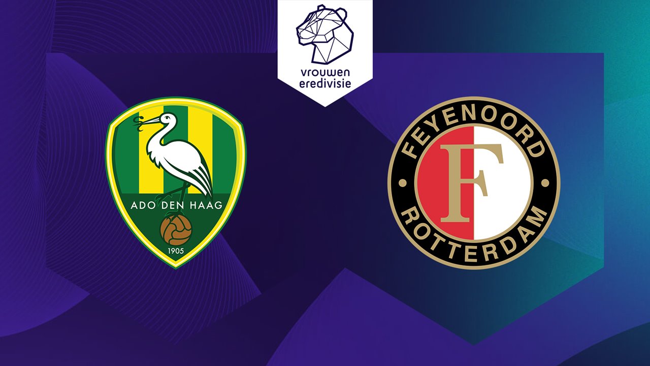 ADO Den Haag Women vs Feyenoord Women poster