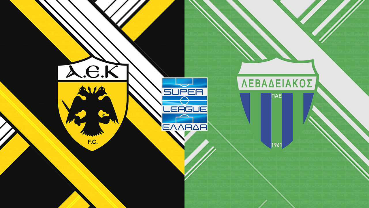 AEK Athens vs Levadiakos poster