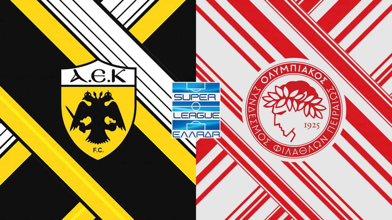AEK Athens vs Olympiacos poster
