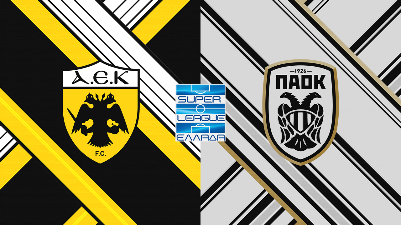 AEK Athens vs PAOK poster